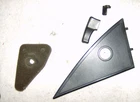 Mercedes W126 Left Driver's Side Rear View Mirror Finishing Panel & Knob Used. Price: $18.00.