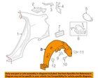 Gm Oem 17-20 Sonic Quarter Panel Components-wheelhouse Liner 42526389 New. Price: $49.51.