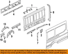 Ford Oem 15-25 E-transit Side Panel Inner Structure-rear Extn BK3Z6127859A New. Price: $89.64.
