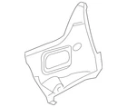 Genuine Gm Driver Side Outer Lower Quarter Panel 10337146 New. Price: $497.64.