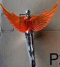 1933-59 Chevrolet Ford Dodge Semi Car -truck Flying Goddess Hood Ornament Orange New. Price: $95.00.