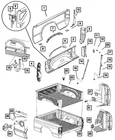 Genuine Mopar Wheelhouse Panel Left 55276185AA New. Price: $240.12.