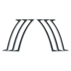 For Chevy Camaro 1969 Oer Rear Driver & Passenger Side Quarter Panel Louvers New. Price: $109.46.