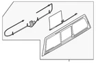 Genuine Ford Back Glass ML3Z-1542006-C New. Price: $738.71.