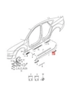New Audi A7 Sportback Rear Left End Cap 4G8853869GRU Original. Price: $50.60.