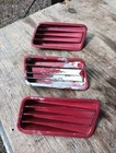 Three 1967 Ford Mustang Fastback Quarter Panel Insert Side Scoop Fomoco Vents ?. Price: $45.00.