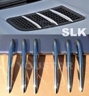 Us Stock Bright Chrome Hood Vent Fin Grill Trims For Mercedes Amg R172 Slk Slc New. Price: $49.84.