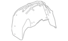 Gm Oem 15-20 Escalade Esv Quarter Panel Components-wheelhouse Liner 23264147 New. Price: $168.49.