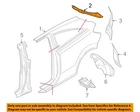 Gm Oem 2008 Astra Quarter Panel Components-upper Extn 93183636 New. Price: $82.40.