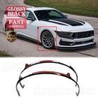 Ford Mustang S650 2024-2025 Gloss Black Front Fender Flare Quarter Extension New. Price: $114.99.