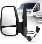 Driver Side Mirror Compatible With 2015-2025 Ford Transit 150 250 350 Hd,lef New. Price: $134.03.