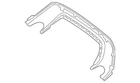 Genuine Land-rover Lower Trim Panel LR093569 New. Price: $305.99.
