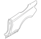 Genuine Bmw Quarter Panel 41-00-9-633-540 New. Price: $1065.28.