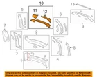 Gm Oem 07-17 Acadia Limited Rear Floor Body-upper Panel 25838277 New. Price: $292.25.