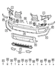 Genuine Mopar Type Clip 68272022AA New. Price: $23.75.