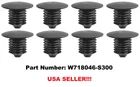 New Bumper/mud Guard Clips! Fits 2015-ON Ford Edge & Ranger! W718046-S300. Price: $11.95.