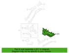 2015-2025 Ford Transit Floor Sill Body Side Step Left, Front JK4Z16A471A Oem New. Price: $164.00.