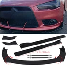 Front Bumper Lip Spoiler Splitter Glossy Black Extension For Mitsubishi Lancer New. Price: $169.99.