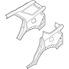 Ford Oem Panel - Rear Corner Outer Left NB5Z78278A93A New. Price: $1239.03.