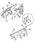 Genuine Mopar Hex Head Screw And Washer 6503757 New. Price: $34.51.