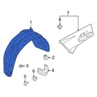 For Kia Soul 2023-2025 86822K0500 Rear Right Quarter Panel Splash Shield New. Price: $92.16.