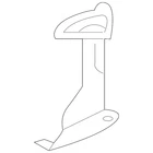 Genuine Mitsubishi Side Shield 5379A679 New. Price: $8.00.