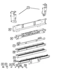Genuine Mopar Rear Closure Panel 68184193AB New. Price: $377.09.