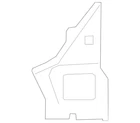 2017-2024 Mazda CX-5 Rear Lower Extension Panel New Oem KBYW-71-40X. Price: $37.00.