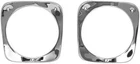 Headlight Bezels Pair Chrome 1964 1965 1966 Chevrolet Chevy Truck New. Price: $69.99.