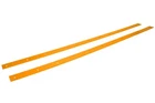 Fivestar Wear Strip - Molded Plastic Orange 2019 Late Model Pair New. Price: $73.72.