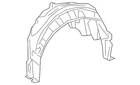 Genuine Lexus Quarter Panel Splash Shield 65638-06320 New. Price: $104.19.