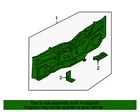 New Genuine Nissan Panel Rr Upper Oe G9110ZW4MA. Price: $1482.11.