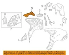 Gm Oem 14-20 Impala Quarter Panel Inner Structure-upper Extn 23462310 New. Price: $73.89.