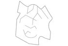 Genuine Honda Stiffener Rear Panel Side 66119-S5A-300ZZ New. Price: $53.36.