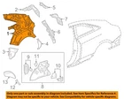 Gm Oem 15-19 Ats Quarter Panel Structure-inner 23442186 New. Price: $577.49.