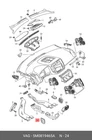 5M0-819-465-A Air Outlet Grille 5M0819465A Oem Neu. Price: $49.31.