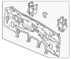 Genuine Toyota Rear Body Panel 58307-0E160 New. Price: $467.84.