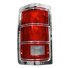 Oem Grade Tail Light 84-89 Dodge D150 W150 Ramcharger Chrome 4163150 Sweptline New. Price: $157.29.