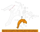 Ford Oem 15-16 Edge Rear Fender-liner Splash Shield Right FT4Z58278B50B New. Price: $223.38.