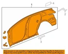 Gm Oem 17-18 XT5 Pillars, Rocker Floor Uniside-uniside Panel 84607877 New. Price: $2080.15.