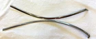 1957 Desoto Pair 2-DOOR Lower Quarter Mouldings Adventurer Firesweep Firedome Used. Price: $450.00.