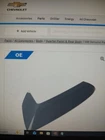 New Oem Genuine Gm Lh Drivers Side Lower Quarter Panel Air Scoop 84950090. Price: $399.00.