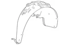 Genuine Gm Driver Side Fender Liner 42443604 New. Price: $126.91.