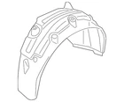 Genuine Bmw Splash Shield 51-71-8-079-993 New. Price: $256.08.
