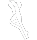 Genuine Honda Gutter Lh Rear New Oem 63720-T2F-A00ZZ. Price: $185.67.