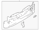 Genuine Nissan Rear Body Panel 79110-6MA0A New. Price: $481.96.