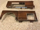1980 Lincoln Cont'l Mark Vi Dash Large Woodgrain Panel Bezels Used. Price: $129.00.