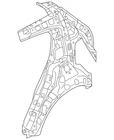 Genuine Kia Quarter Panel 71601-D9550 New. Price: $1064.01.