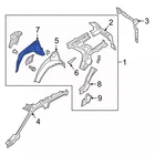 Genuine Ford Wheel Housing Side Panel LB5Z7827865A New. Price: $194.59.