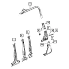 For Jeep Gladiator 2020-2023 Mopar 68346523AC Body Side Aperture Rear Panel New. Price: $244.04.